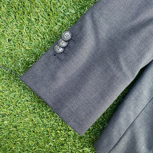 Suitsupply Men's Lazio Grey Wool Blazer Suit Jacket $500 - Picture 6 of 6